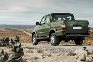 Фото UAZ Патриот Пикап - интерьер и экстерьер