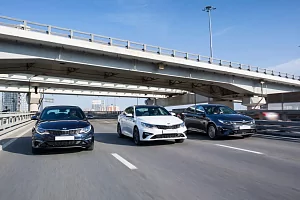 Фото Kia Оптима - интерьер и экстерьер