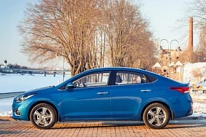 Фото Hyundai Solaris - интерьер и экстерьер