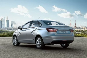 Фото Lada Vesta CNG - интерьер и экстерьер