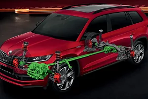 Фото Skoda Кодиак Спортлайн - интерьер и экстерьер